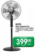 AEG Padestal Fan (ES - 16/5) - 40cm Each