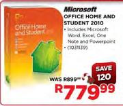 Microsoft Office Home & Student 2010