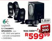 Logitech 5.1 Channel Speakers (X530)