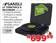 Sansui LP Turntable & Recorder (LPR1002)