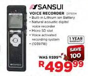 Sansui Voice Recorder (DR1004)