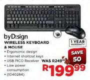 ByD:sign Wireless Keyboard & Mouse