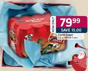 Castle Lager - 12 x 440ml Cans