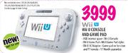 Wii U Console & Game Pad