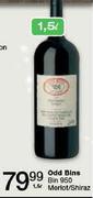 Odd Bins Bin 950 Merlot/Shiraz-1.5Ltr