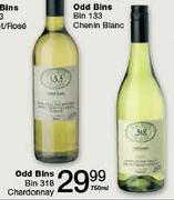 Odd Bins Bin 318 Chardonnay-750ml