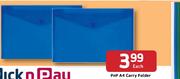 PnP A4 Carry Folder-Each