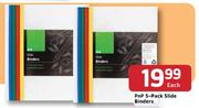 PnP Slide Binders-5-Pack Each