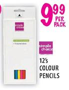 Simple Choice Colour Pencils-12's Per Pack