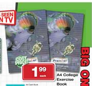 A4 College Exercise Book FM-72 Pages Each