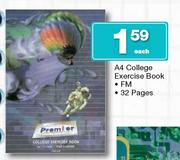 A4 College Exercise Book FM-32 Pages Each