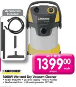 Karcher 1600W Wet And Dry Vacuum Cleaner-WD52000 Each