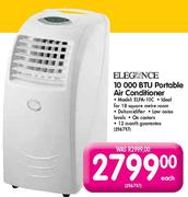 Elegence 10000 BTU Portable Air Conditioner-ELPA-10C Each