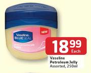 Vaseline Petroleum Jelly Assorted-250ml Each