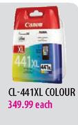 Canon CL-441XL Colour Cartridges-Each