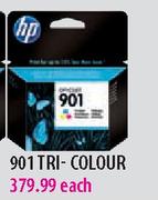 HP 901 Tri Colour Cartridge-Each