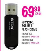 TDK 8GB Flash Drive-Each