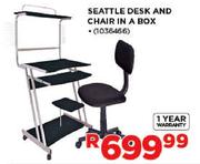 Seattle Desk And Chair In A Box