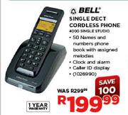Bell Single Dect Cordless Phone
