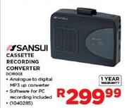 Sansui Cassette Recording Converter (DCR1003)