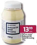 Reduced Oil Salad Dressing-790g Each