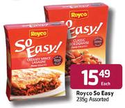 Royco So Easy-235g Each