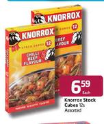 Knorrox Stock Cubes Assorted-12's Each