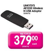 Linksys AE1200 Wireless N USB Adaptor