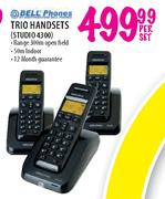 Bell Phones Trio Handsets (STUDIO 4300)