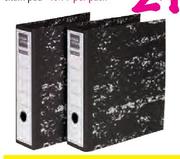 2 Pack Lever Arch Files