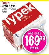 Typek Office Box A4-5x500 Sheets Per Box