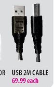 USB 2M Cable-Each