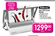 Fellowes 150 Comb Binder-Each