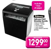 Fellowes P48C Shredder Bundle-Each