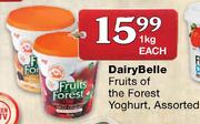 Dairybelle Fruits Of The Forest Yogurt Assorted-1Kg Each