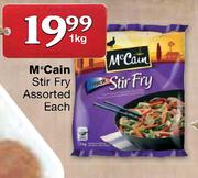 Mccain Stir Fry Assorted-1Kg Each