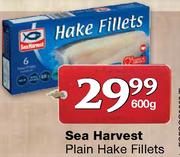Sea Harvest Plain Hake Fillets-600g