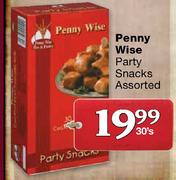 Penny Wise Party Snacks Assorted-30's
