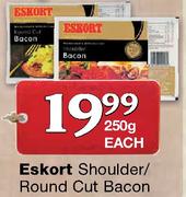 Eskort Shoulder/Round Cut Bacon-250g Each
