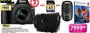 Nikon D3100 Twin Lens Bundle 300mm Per Bundle Per Bundle