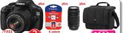Canon 1100D Twin Lens Bundle Per Bundle