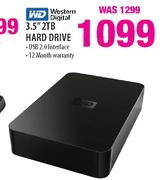 Western Digital 3.5" 2TB Hard drive Each