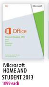 Microsoft Home And Student 2013 Each