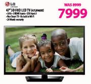 LG 47" 3D FHD LED TV(47LM4600)
