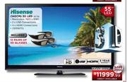 Hisense (140cm) 3D LED-55" (55T36)