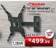 Barkan 12"-56" Bracket (E33)