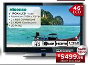 Hisense (117cm) LCD-46" (46V86)