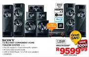 Sony 7.2 Blu-Ray Component Home Theatre System(HT-M7)