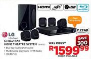 LG 5.1 Blu-Ray Home Theatre System(BH4120)
