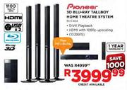 Pioneer 3D Blu-Ray Tall Boy Home Theatre System(BCS-424)
